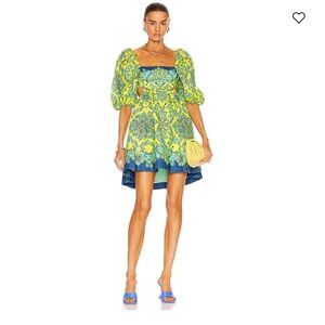 Zimmermann nina cutout mini dress size 3